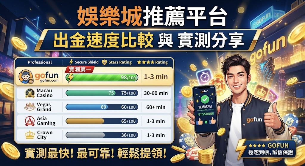推薦平台出金速度比較與實測分享 推薦平台出金速度比較與實測分享