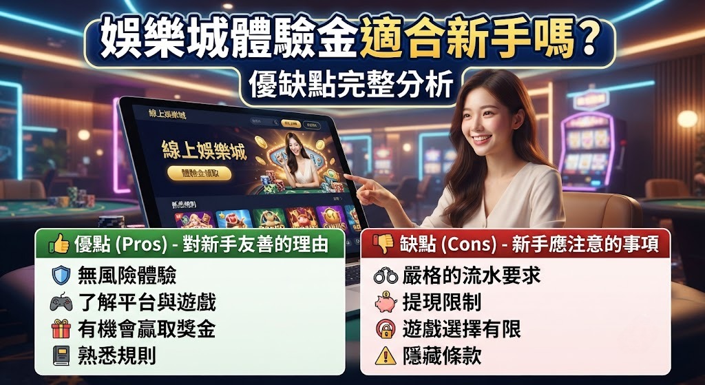 即刻掌握娛樂城體驗金運作機制 即刻掌握娛樂城體驗金運作機制